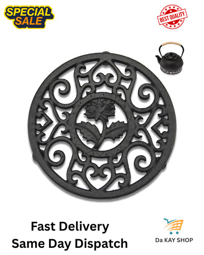 Cast iron trivet - trivet, teapot