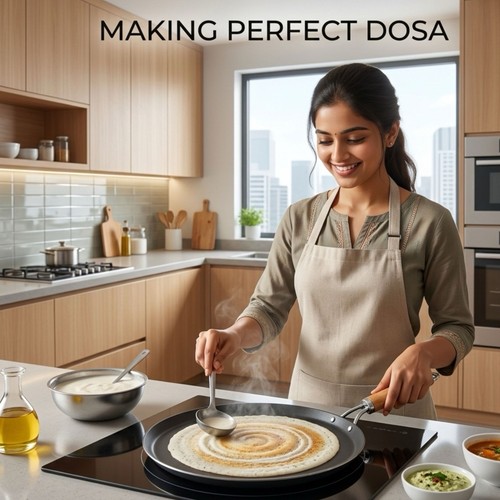 Cast iron dosa tawa crepe - tawa,