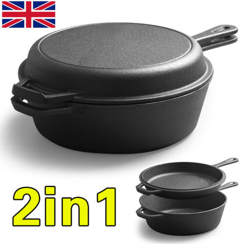 Cast iron casserole - iron, dish
