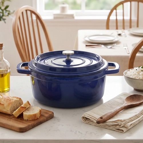 Cast iron dutch - dutch, enameled