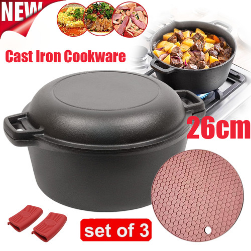 Double dutch oven - 4.5l, 2