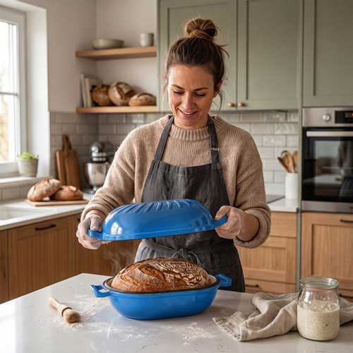 5qt enameled cast - iron, dutch