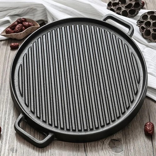 Cast iron reversible griddle - cast,