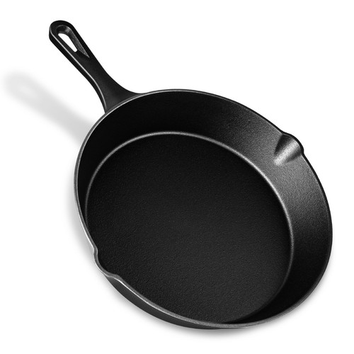 Cast iron skillet - cast, 10"