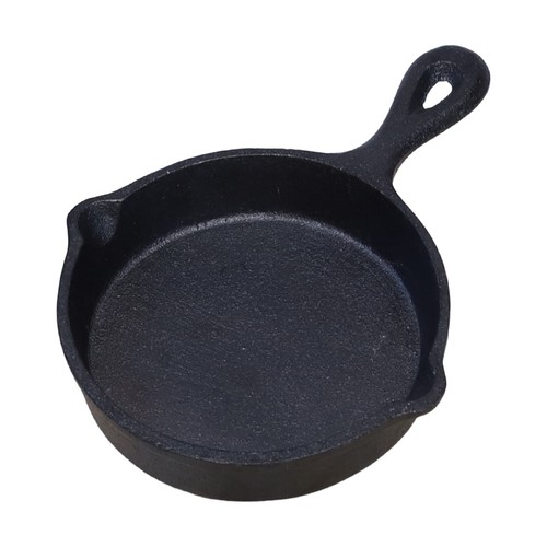 Cast iron skillet frying - frying, pan