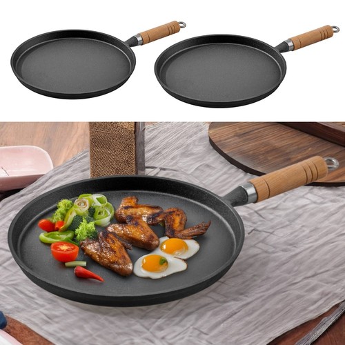 Cast iron round skillet - round,