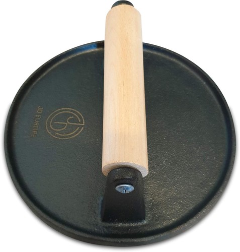 Europe cast iron - round, flat