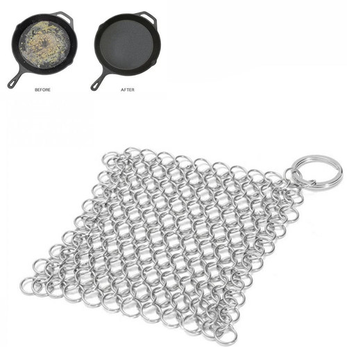 Cast iron cleaner - iron, chainmail