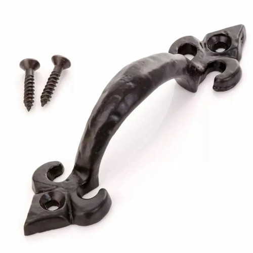 Cast iron black antique - cast, 7"