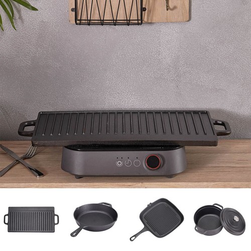 Cast iron camping frying - cast,