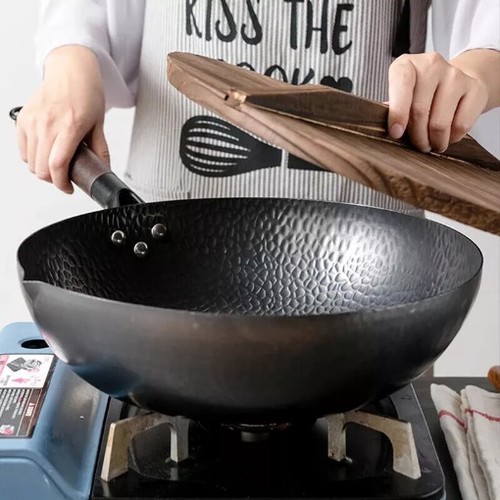 32cm household pure iron wok - 32cm,