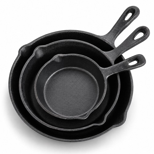 New set cast iron non - cast,