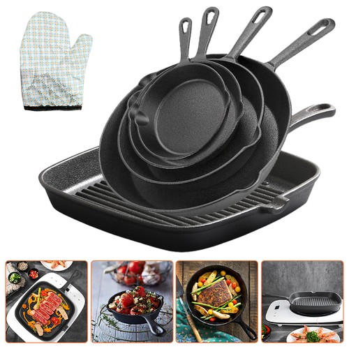 Cast iron cookware - 5,