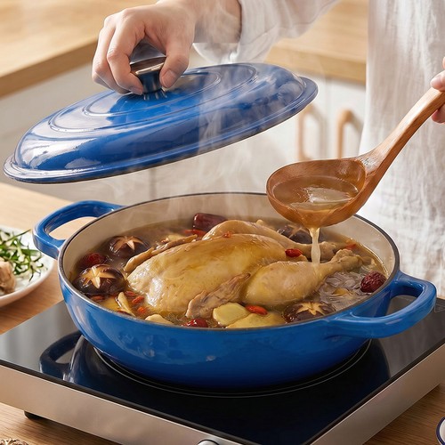 Cast iron casserole - 2-6l,