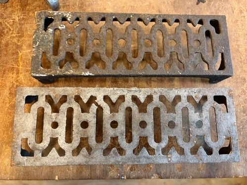 Vintage victorian cast iron - a,