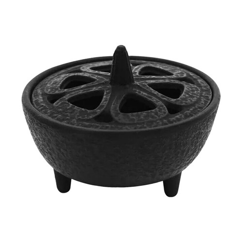 Cast iron incense - iron, burner