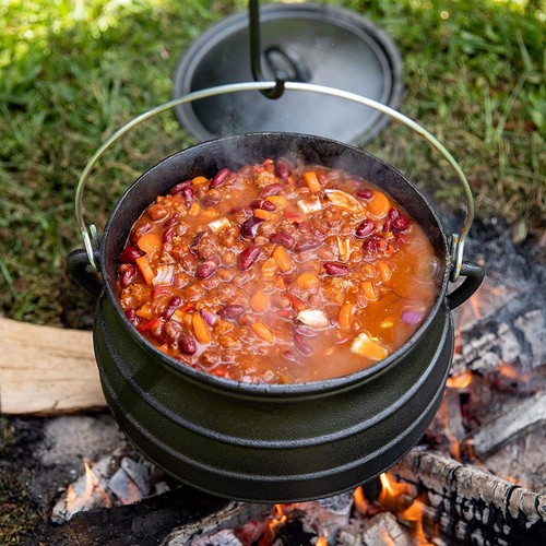 Cast iron dutch oven cauldron - cast,
