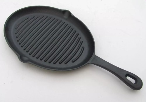 Cast iron skillet - cast, frying