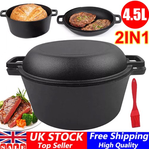 Double dutch oven - double, in