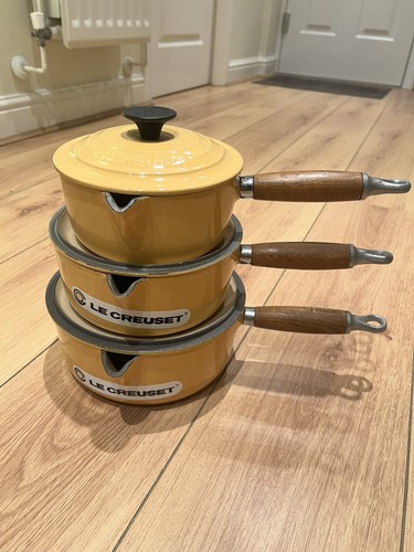 Creuset vintage yellow - vintage,