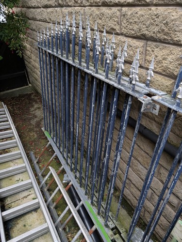 Cast iron railings victorian - iron,