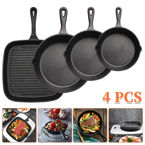 Cast iron cookware - cookware, set