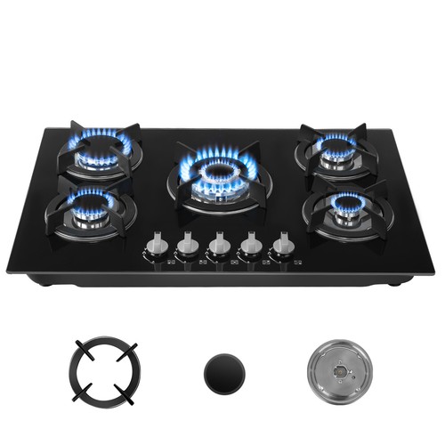 Gas hob burners - burners,, 77cm