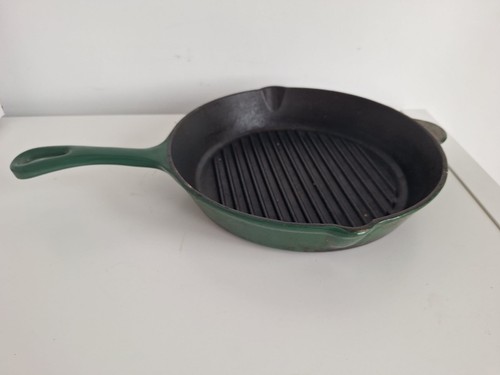 Creuset green enameled - creuset,
