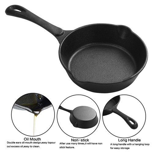 Cast iron non - non, skillet