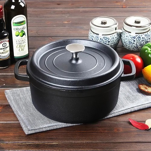 Cast iron casserole dish - cast,