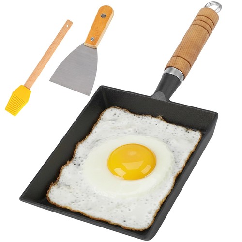 Cast iron omelette - cast, pan