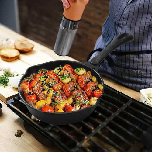 Mini cast iron skillet - iron, frying