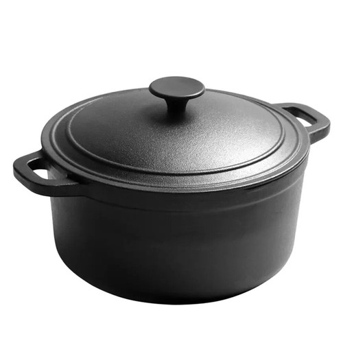 Round cast iron - cast, dutch