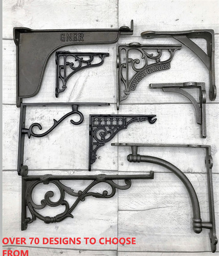 Cast iron and handforged - iron, shelf