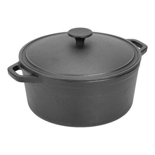 Cast iron casserole - cast,