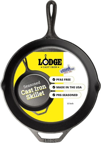 Lodge pre seasoned - pre-seasoned, cast