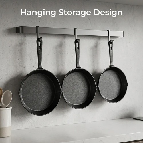 3pcs cast iron non - iron, stick
